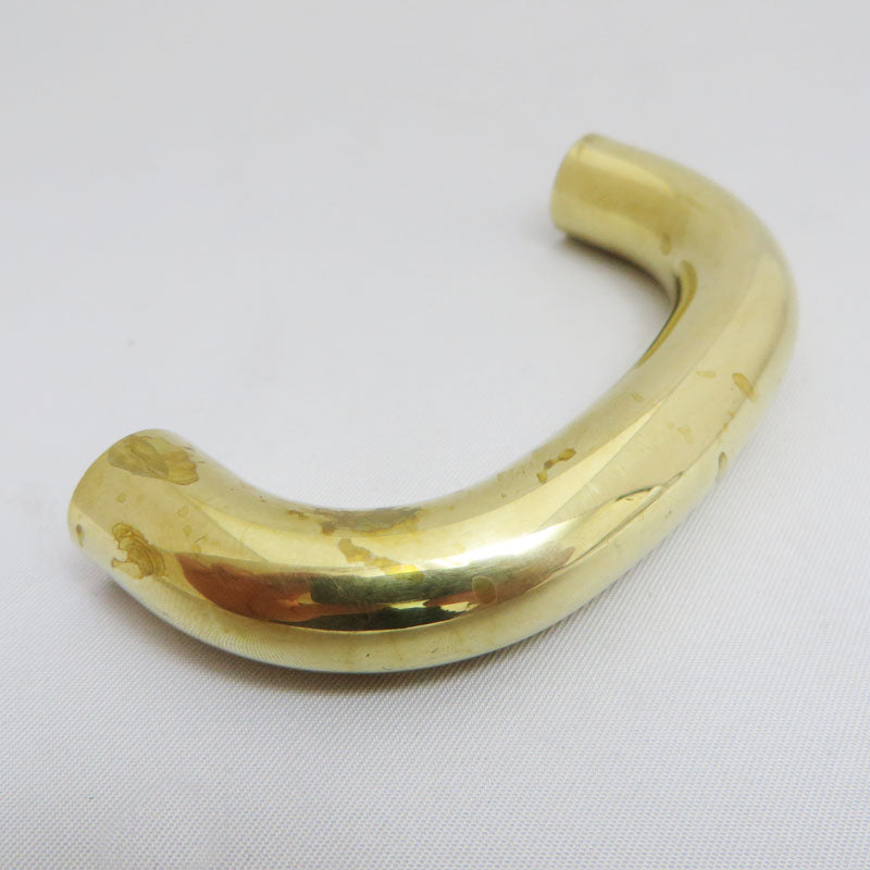 Bach Stradivarius Trumpet Tuning Slide Crook for Med Large .459" Light Weight Horns RAW Brass