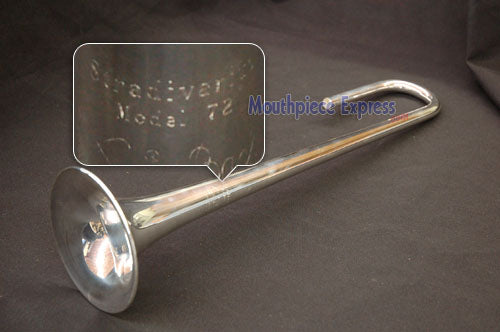 Bach Stradivarius Bb Trumpet Bell 72, Silver Plated Brass