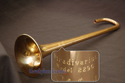 Bach Stradivarius C/D Trumpet Bell 229G, Raw Gold Brass