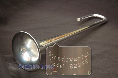 Bach Stradivarius C/D Trumpet Bell 229GH, Silver Plated Gold Brass Heavy