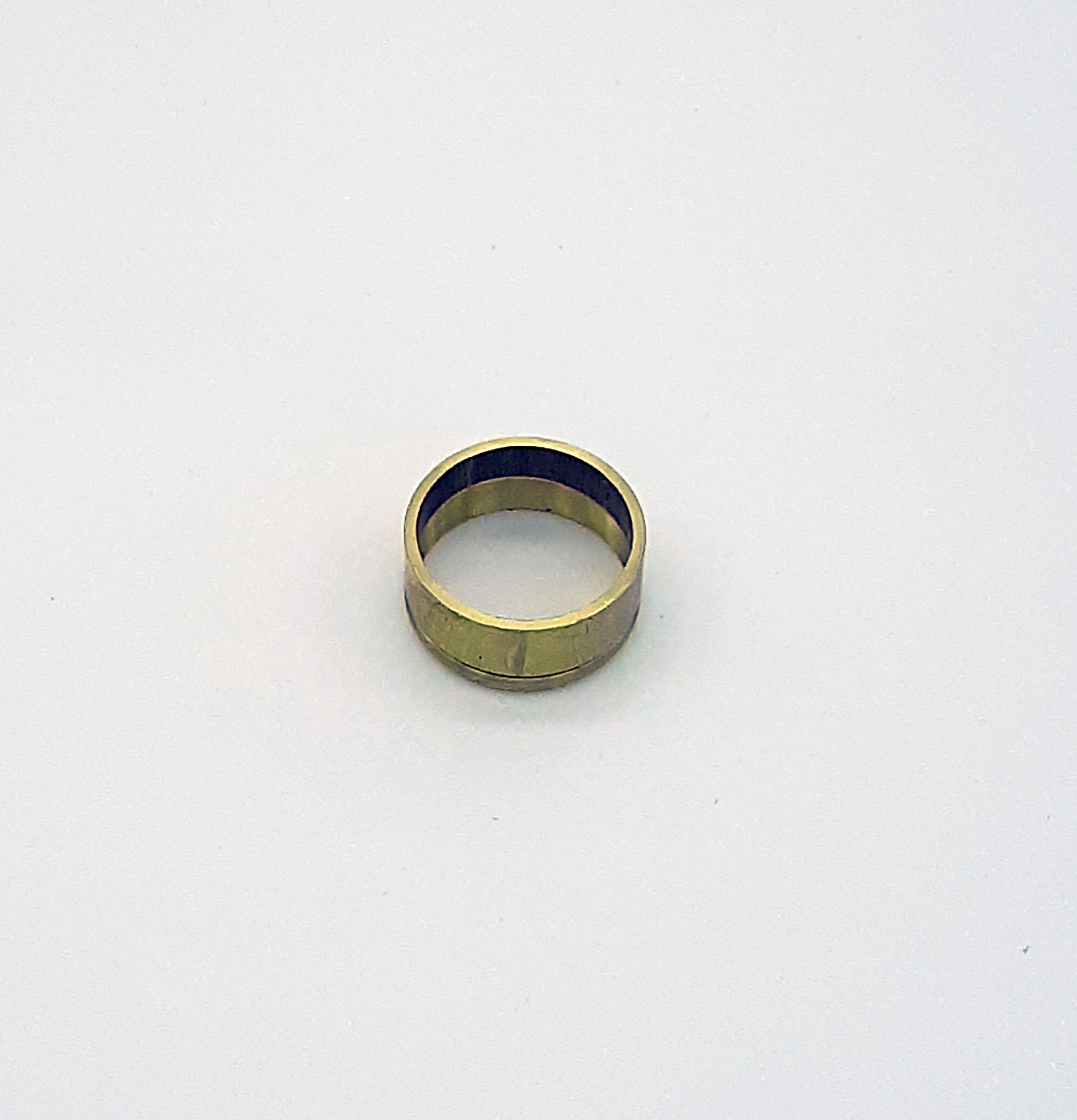 Bach Stradivarius Trumpet, 2nd Valve Slide Ferrule Raw Brass, AB190