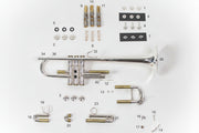 Bach Stradivarius C Trumpet Tuning Slide Assembly, Fits 25H Leadpipes, Gold Plated
