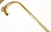 Bach Stradivarius Bb 181 Cornet Leadpipe, 106, Raw Brass