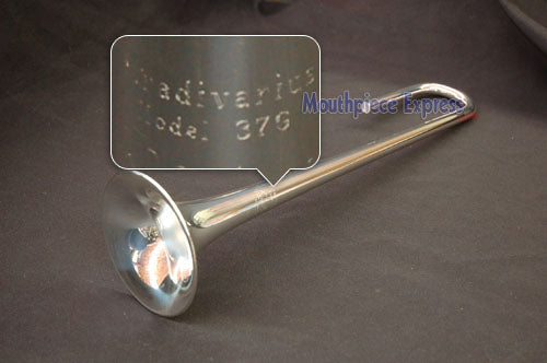 Bach Stradivarius Bb Trumpet Bell 37G, Silver Plated Gold Brass Lightweight