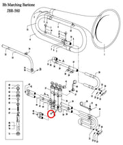Jupiter 560 Marching Baritone Outside Tuning Slide Tube