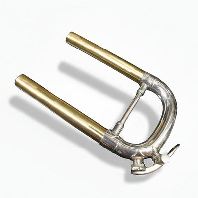 Bach Bb Stradivarius 180ML "Medium Large .459" Main Tuning Slide Assembly, SILVER Finish