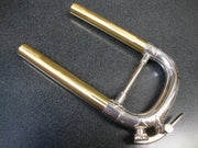 Bach Bb Stradivarius 180M "Medium .453" Tuning Slide Assembly, Silver Plated