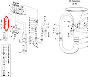 Jupiter CE40 Bb Euphonium 3rd Valve Outside Slide