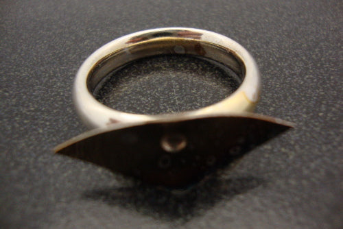 Bach Trumpet Stradivarius Artisan 3rd Slide Ring Assembly, Silver Plated