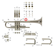 Bach Commercial Bb Trumpet Upper Outside Tuning Slide