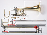 Bach Stradivarius Trombone Bottom Crook Connecting Ring