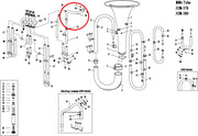 Jupiter 378 Tuba Concert Mouthpipe Assembly