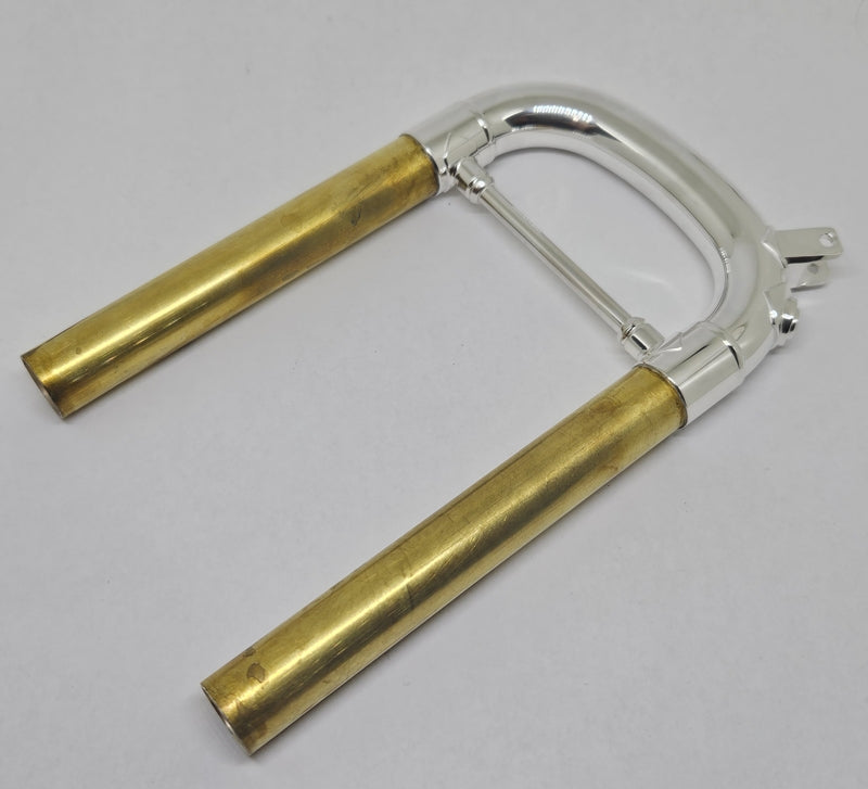 Yamaha Trumpet Tuning Slide Assembly w/o Water Key, Silver Plated YTR6345HS(2)