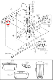 Yamaha Trumpet A Brace (1) TR1335S ZV783600
