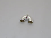 Yamaha Trumpet  2nd Slide Crook Assembly YTR6335S, 5335GS Silver Plated CROOK ONLY