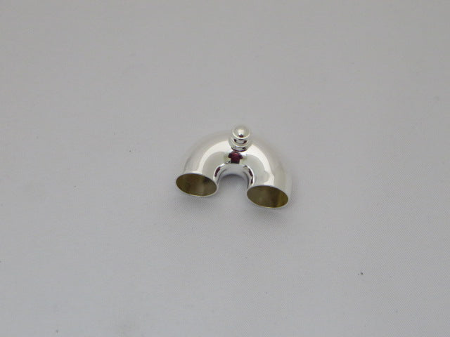 Yamaha Trumpet  2nd Slide Crook Assembly YTR6335S, 5335GS Silver Plated CROOK ONLY
