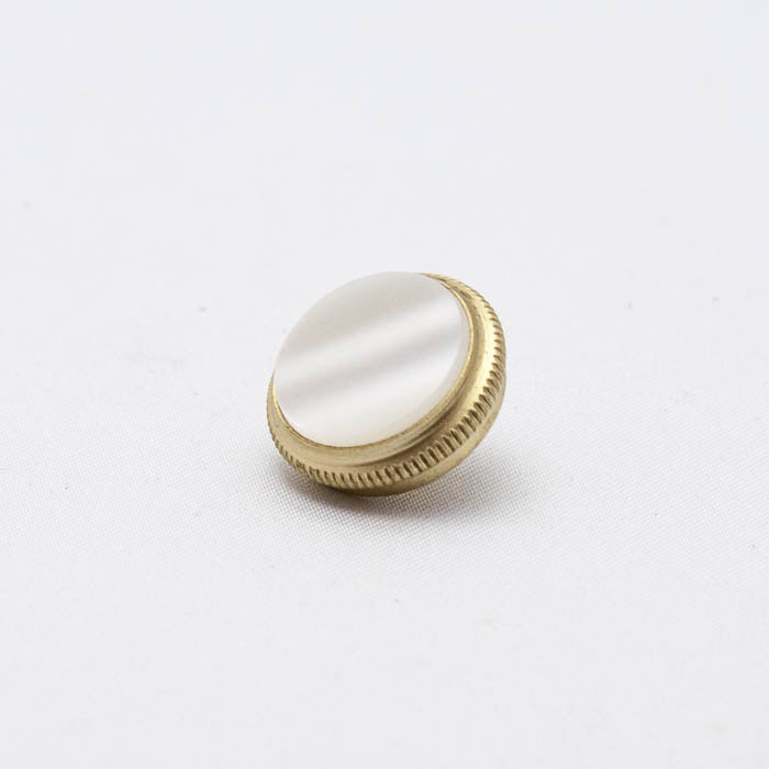 Finger Button for Getzen, Conn, and Olds Trumpet / Cornet, (Brass) 8x32