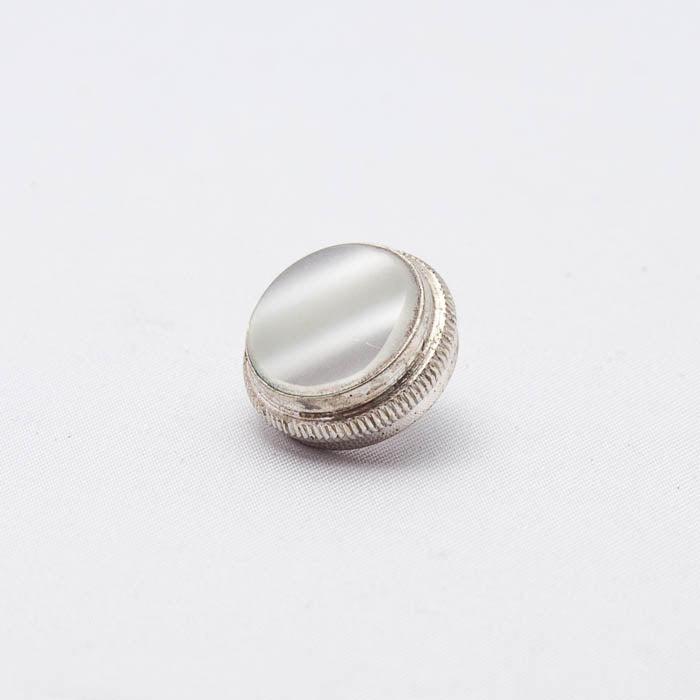 Finger Button for King Trumpet / Cornet, (Silver Plated) 8x32