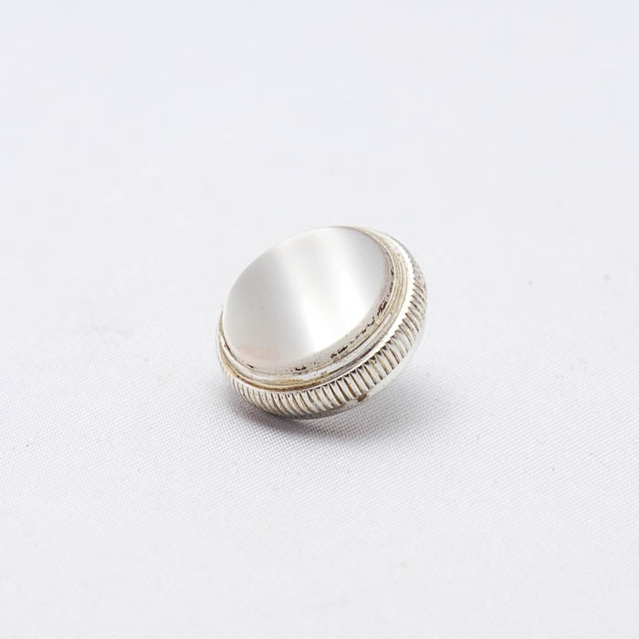 Finger Button for Holton Trumpet / Cornet, (Silver Plated) 6x36