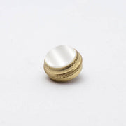 Finger Button for King & Olds (Fullerton CA Only) Baritone, (Brass) 8x32 tread size
