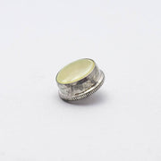 Finger Button for Holton Baritone, (Silver Plated) 8x36