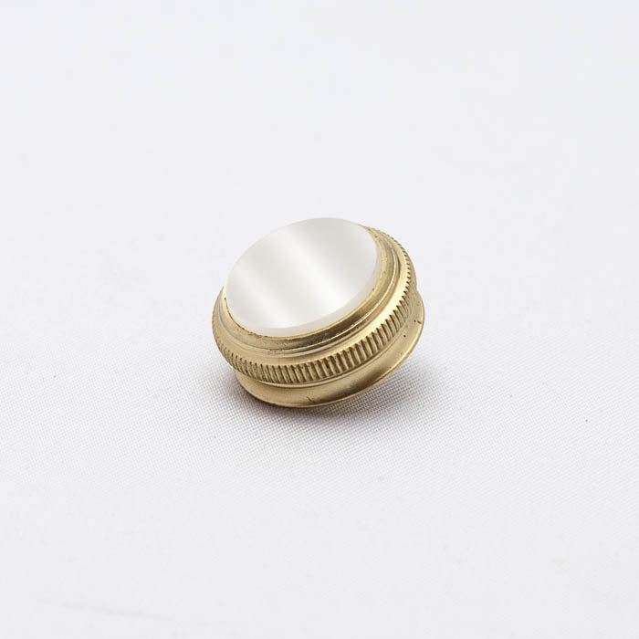 Finger Button for Conn & Pan American Baritone, (Brass) 8x40