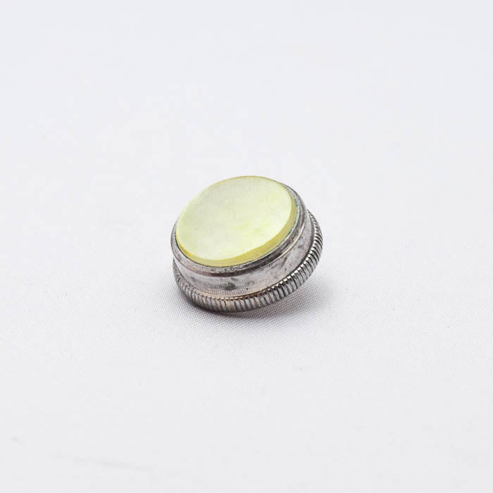 Finger Button for Holton Sousaphone, (Silver Plated) 6x36