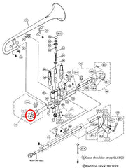 Yamaha Trumpet 2nd Valve Slide Crook
