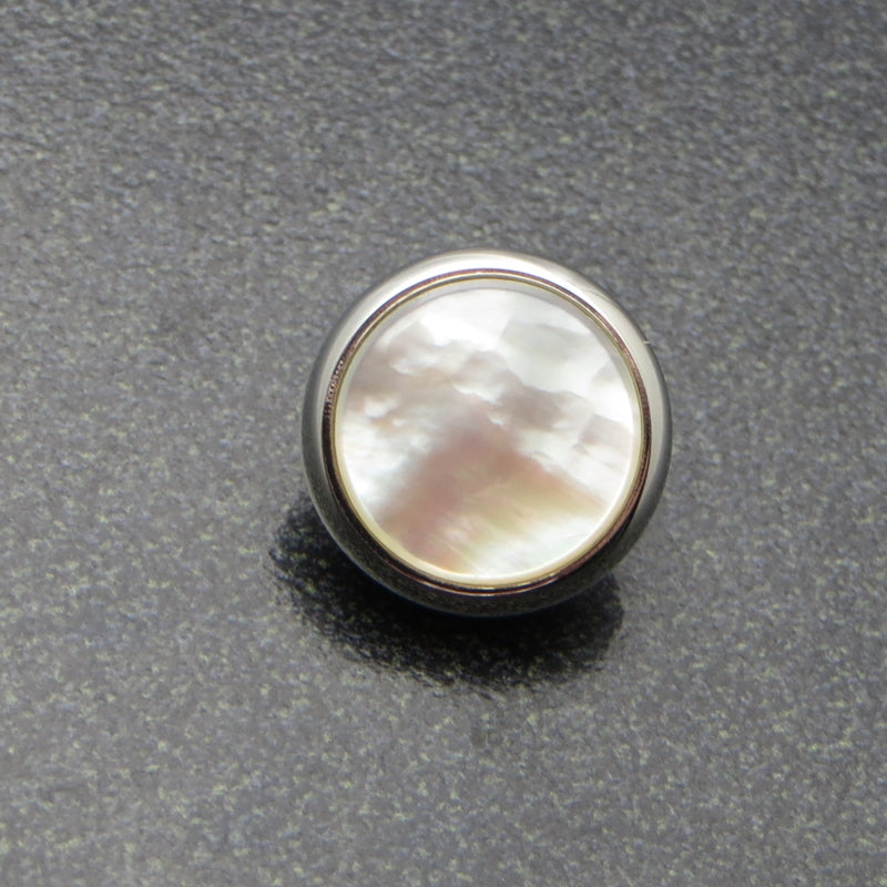 Yamaha Xeno Trumpet Finger Button with Pearl, Silver Plated for Model YTR8310ZS