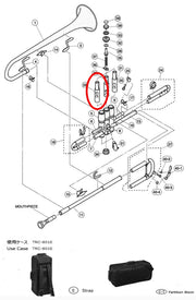 Yamaha Trumpet  Piston No. 1 YTR9335CHS(2)