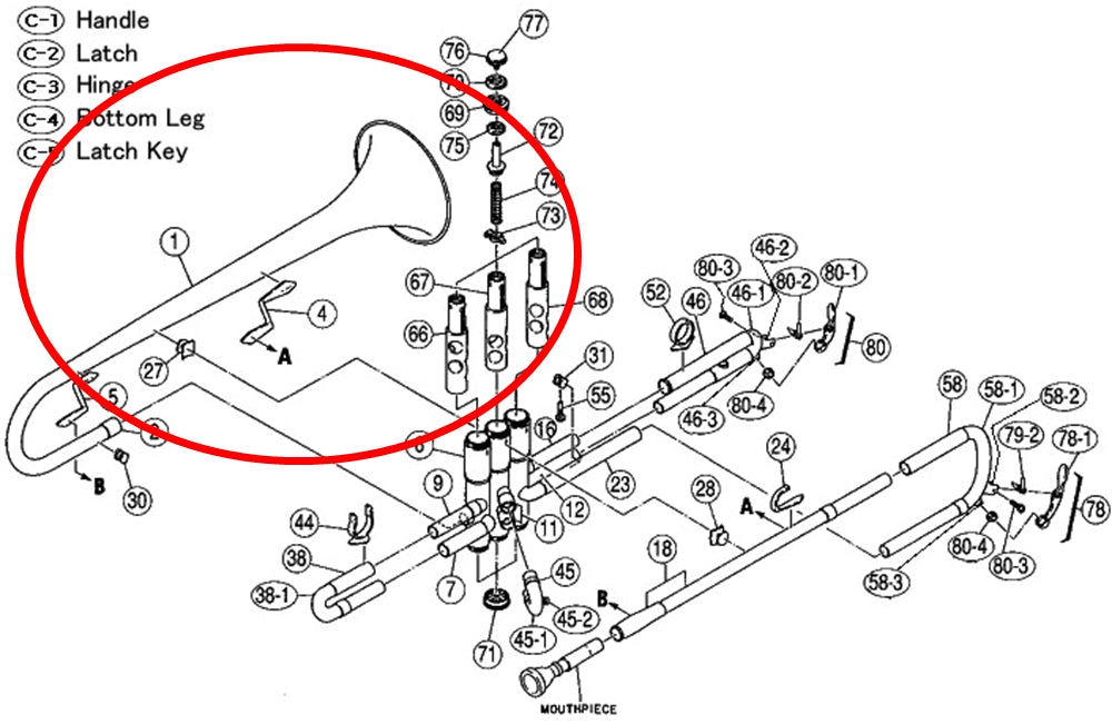 Yamaha Bell, Ready to Install YTR6310B