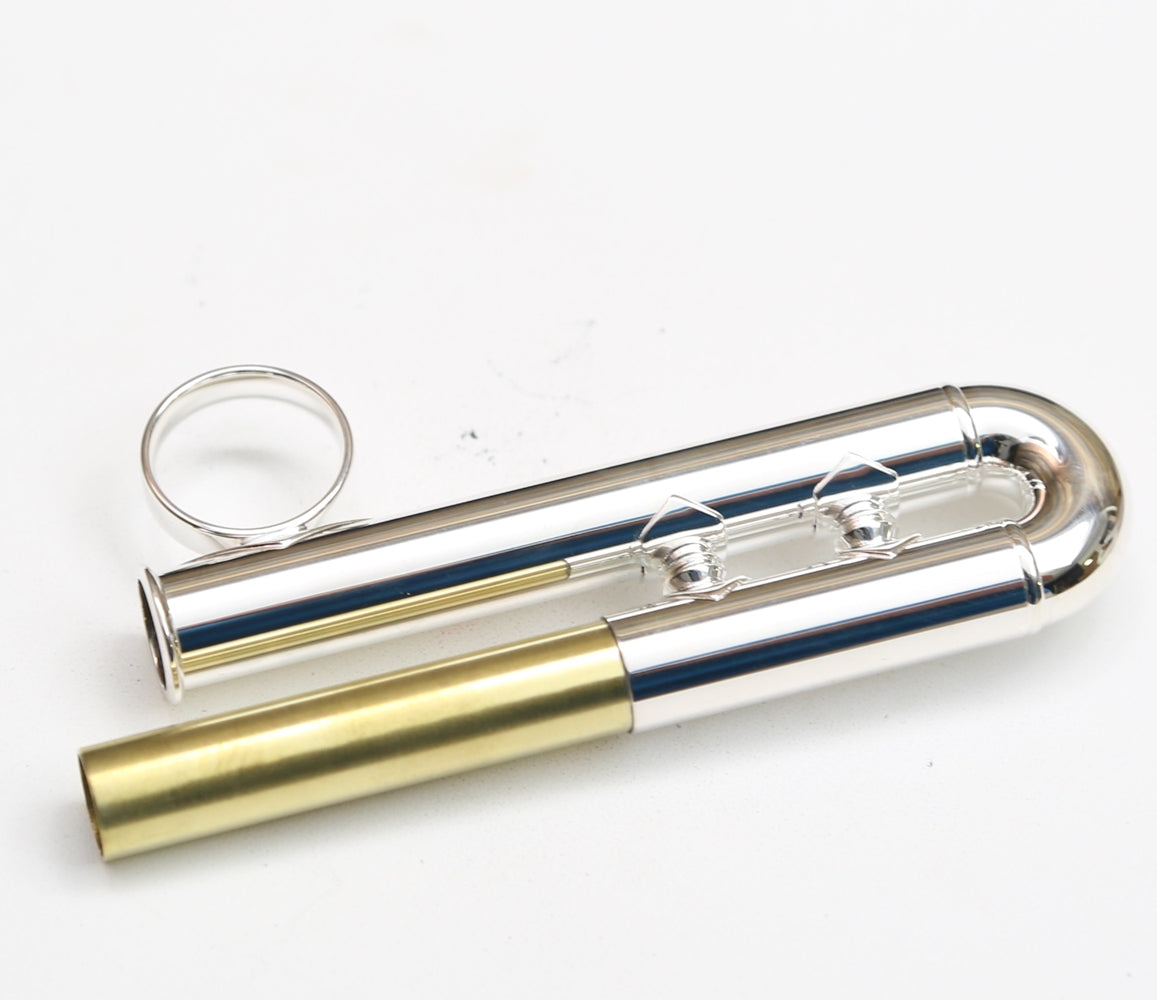 Yamaha Trumpet 3rd Valve Slide Assembly Silver Plated YTR9335NYS ZJ297700