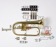 Bach Trumpet/Cornet Finger Ring Holder