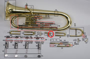 King Euphonium/Marching Tuba/Tuba Pull Ring