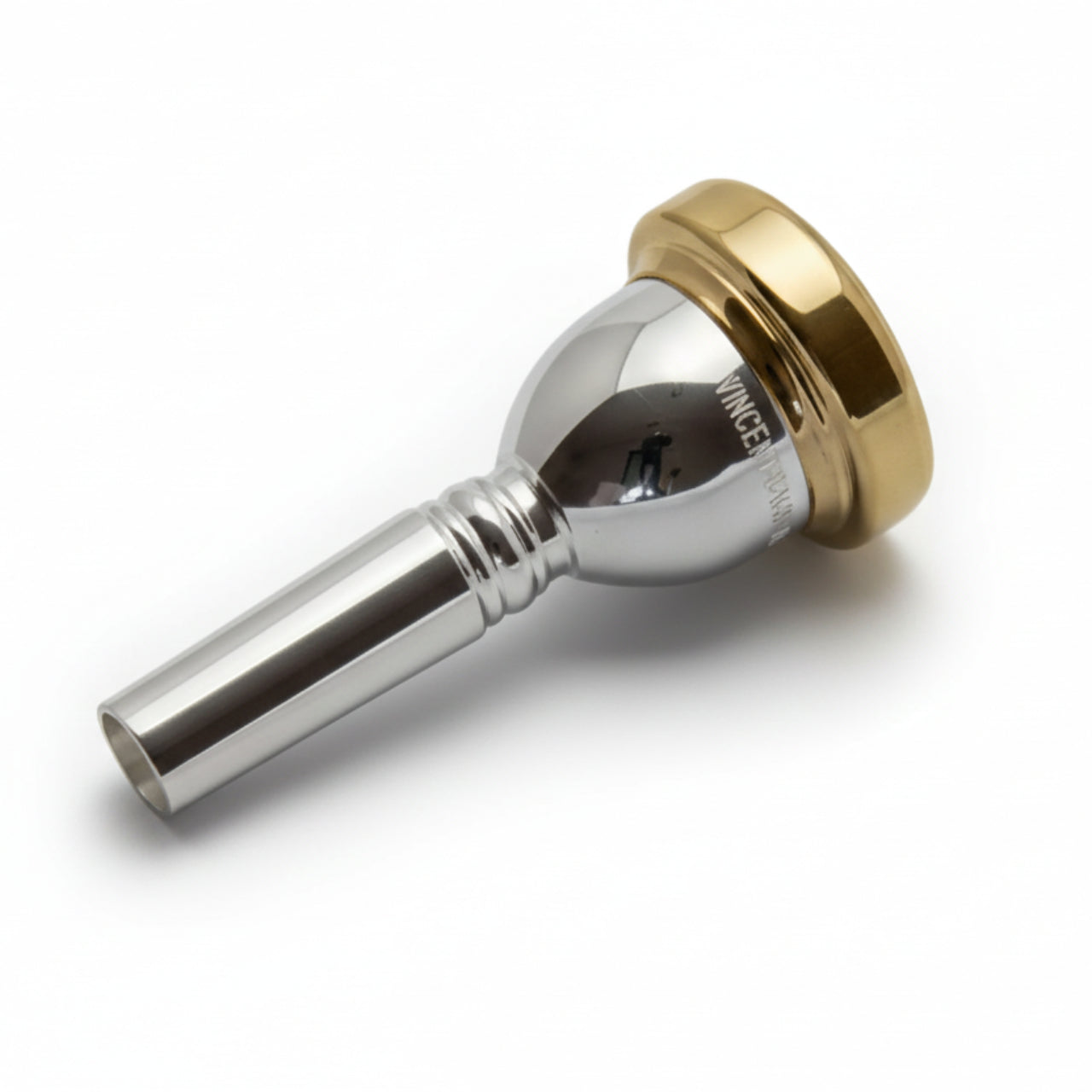 Bach Large Shank Trombone Mouthpiece Gold Rim and Cup