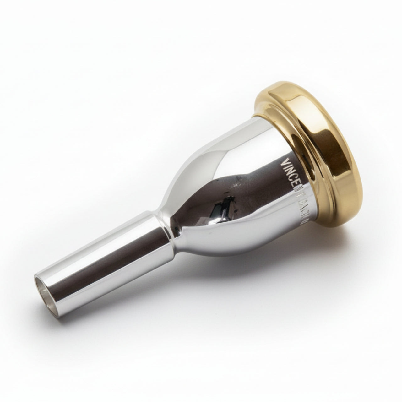 Bach Megatone Large Shank Trombone Mouthpiece, 6-1/2AL