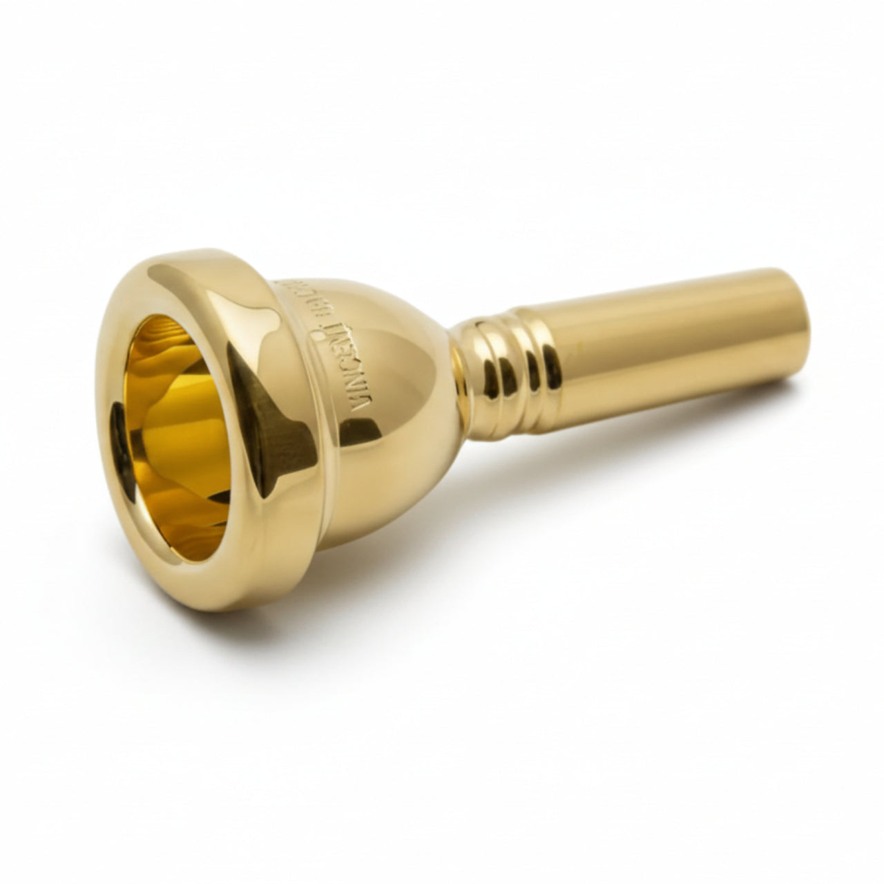 Bach Large Shank Trombone Mouthpiece Gold Plated