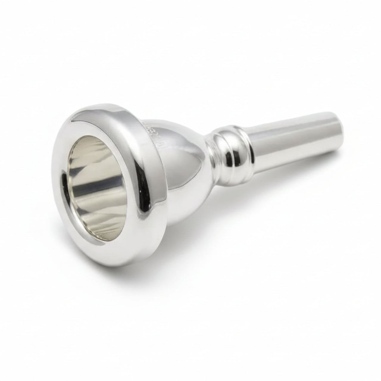 bach tuba and sousaphone mouthpiece, silver