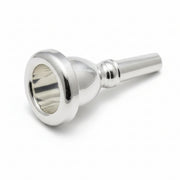 bach tuba and sousaphone mouthpiece, silver