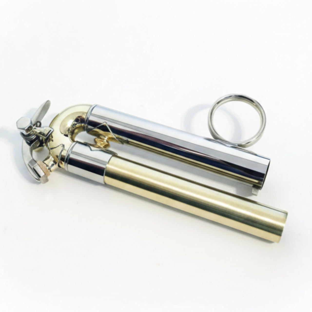 Bach C Trumpet 3rd Slide Assembly, Standard Weight, Large Bore (Lacquer) with Water Key