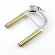 Bach Stradivarius C Trumpet Tuning Slide Assembly, Fits 25A Leadpipes, Silver Plated