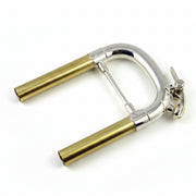 Bach Stradivarius C Trumpet Tuning Slide Assembly, Fits 25H Leadpipes, Silver Plated