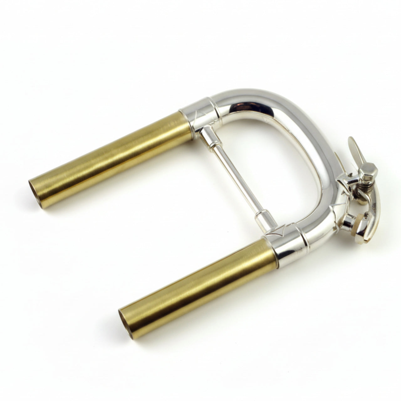Bach Stradivarius C Trumpet Tuning Slide Assembly, Fits 25H Leadpipes, Silver Plated