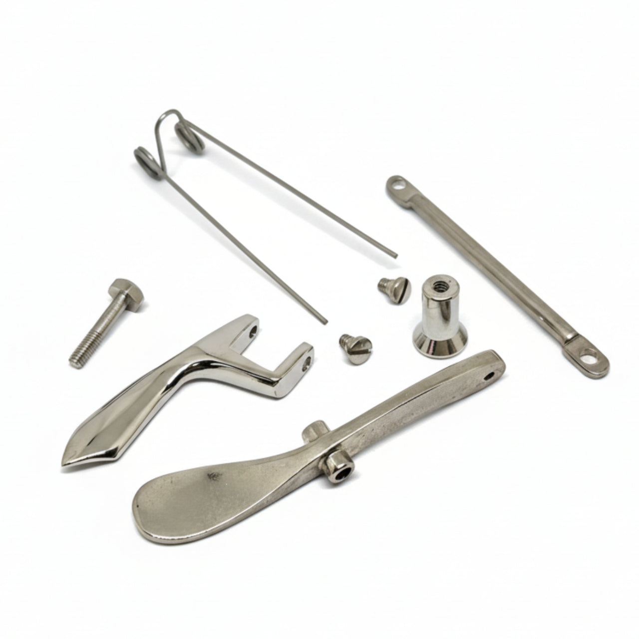 Bach Stradivarius Cornet 1st Slide Trigger Kit, Nickel Plated for Lacquer Instruments