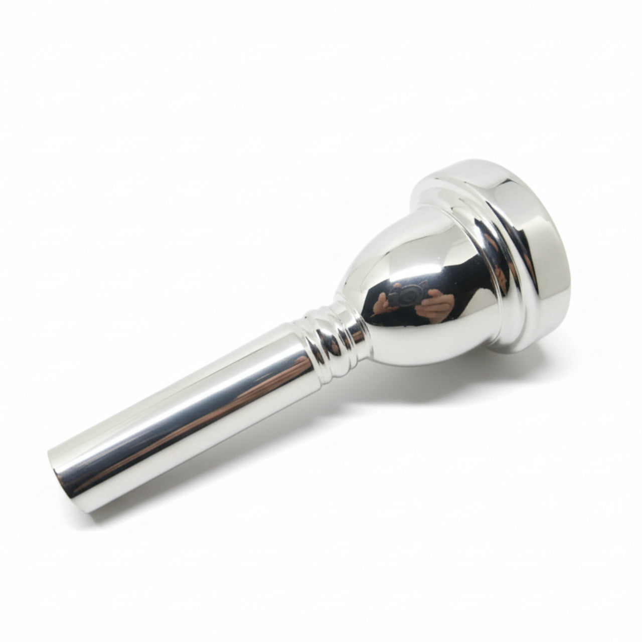 Bach Custom Trombone Remington Shank Mouthpiece, silver