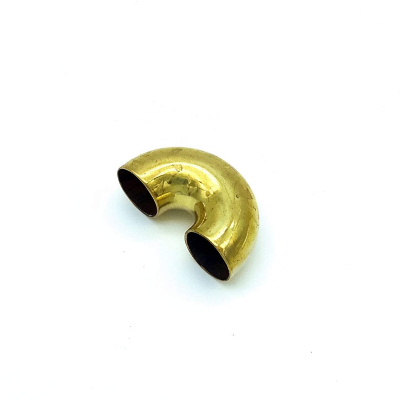 Bach Stradivarius Trumpet Large Bore 2nd Valve Slide Assembly Crook Raw Brass