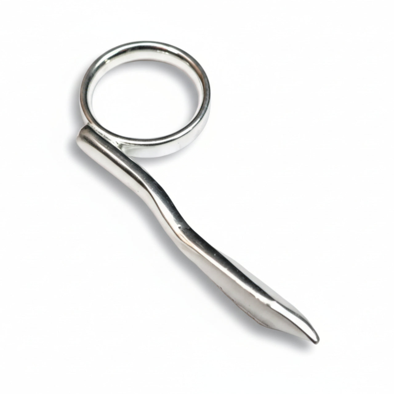 Bach Eb Trumpet Offset Finger Ring Assembly, Silver Plated