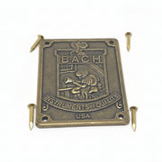Bach Stradivarius C180(C) Trumpet Case Name Plate with 4 Nails