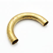 Bach Bb Stradivarius Trumpet Lightweight Large Bore Rounded Tuning Slide Crook Raw Brass