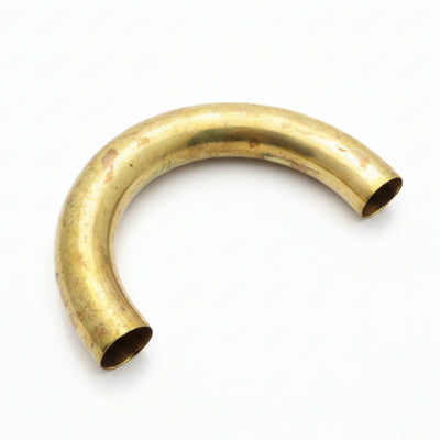 Bach Bb Stradivarius Trumpet Lightweight Large Bore Rounded Tuning Slide Crook Raw Brass